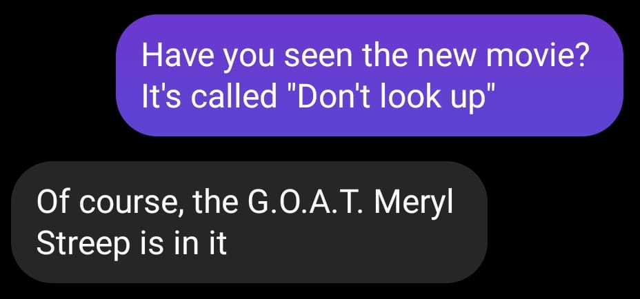 how to use goat in texts