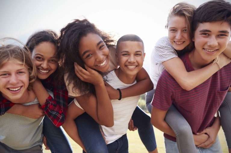 teens with positive peer pressure