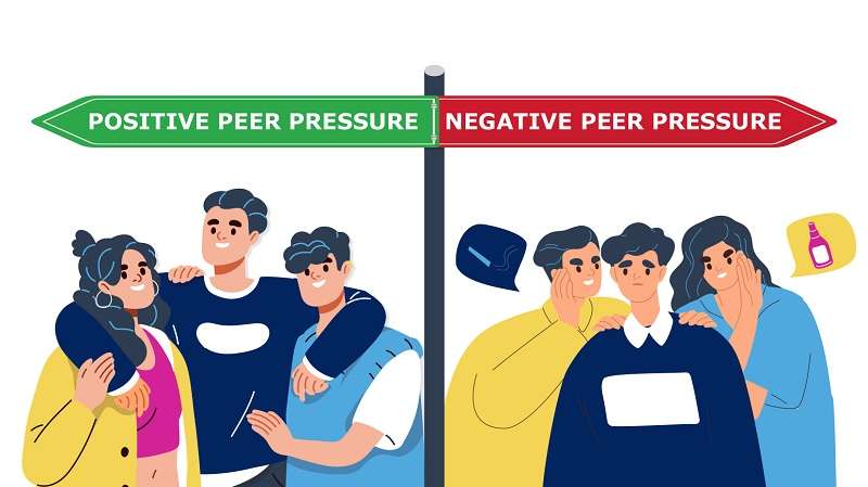  positive and negative peer pressure