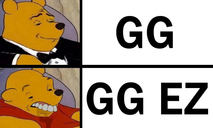 variaciones del significado de "GG" 