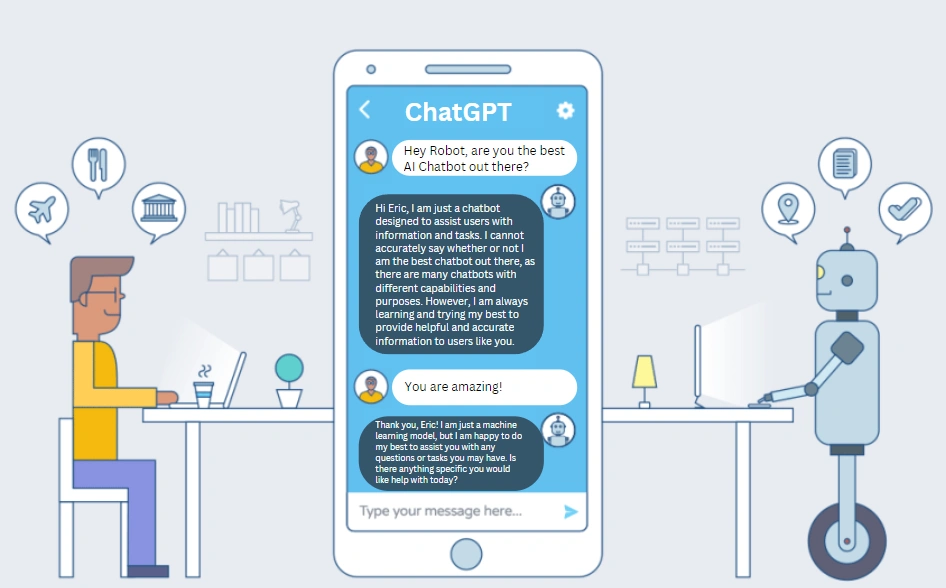 Chatbots by ChatGPT.