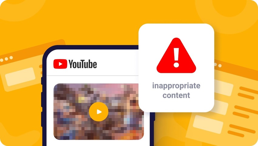 blocking youtube videos because of harmful content