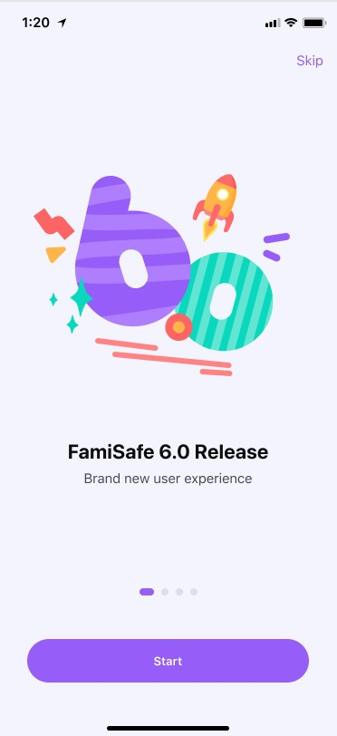 Configurar conta FamiSafe 