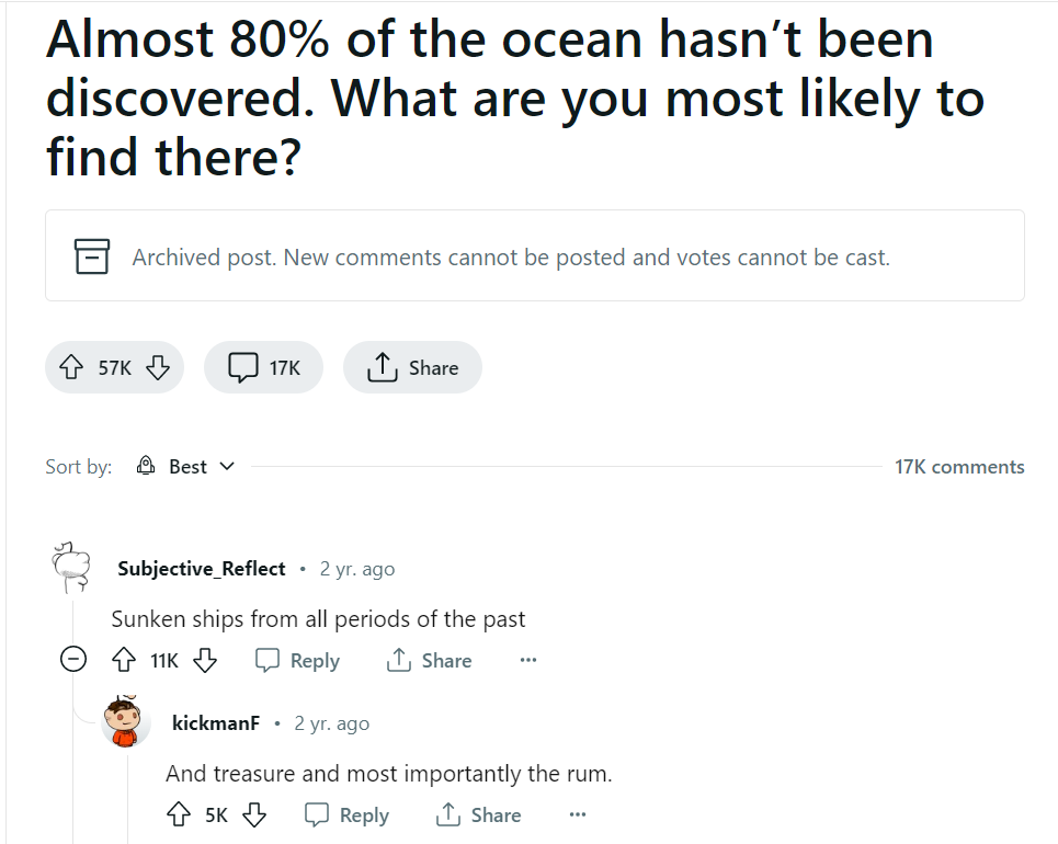 Reddit Answers