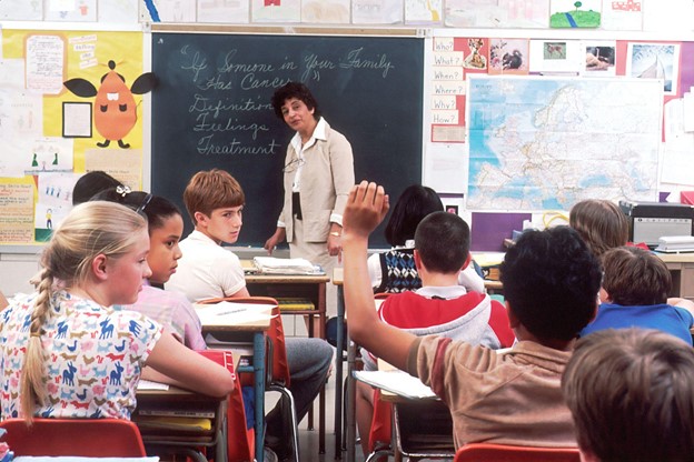  Teacher Teaching Students