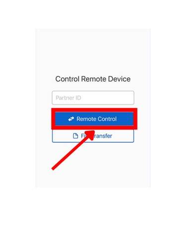 Remote Control on iPhone