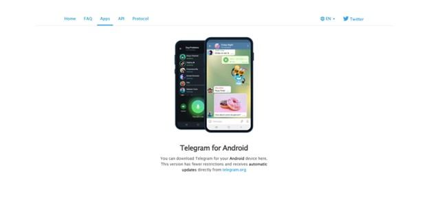 Telegram free app for messaging