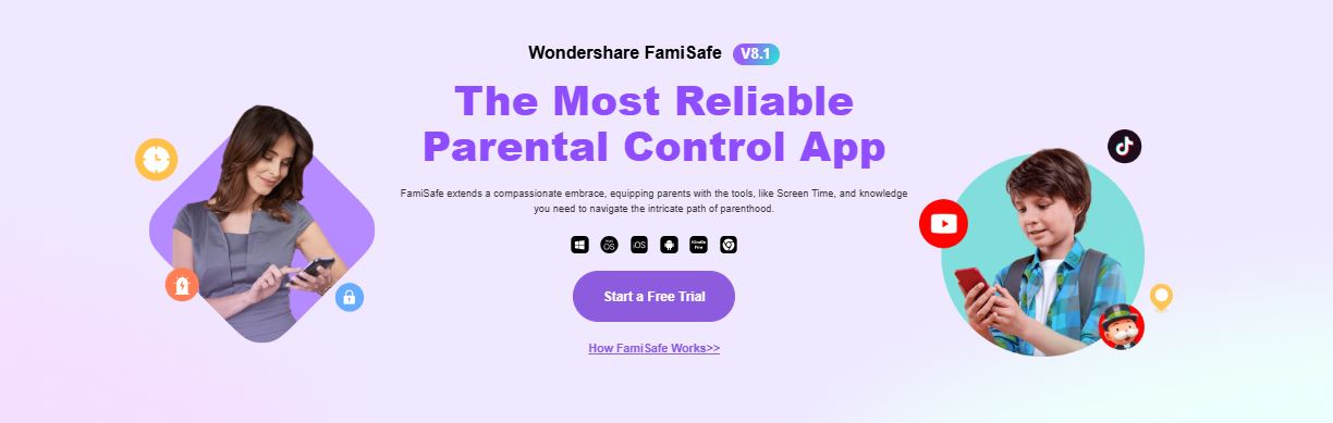 Famisafe App for Parentsl Control