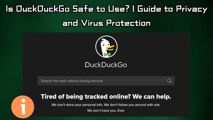 is duckduckgo safe