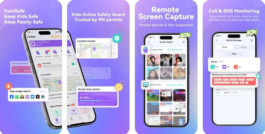 famisafe parental control app 