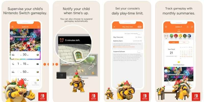 nintendo switch parental control app 