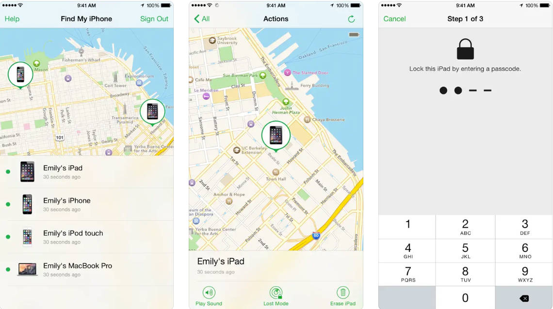 Find My iPhone tracking lost iOS device using iCloud location