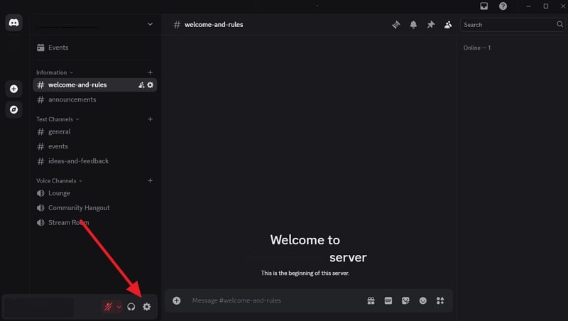 access discord profile settings 