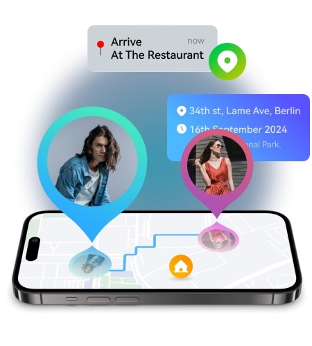 real time gps tracking feature 