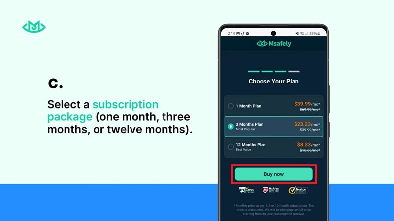 buy a plan to continue 