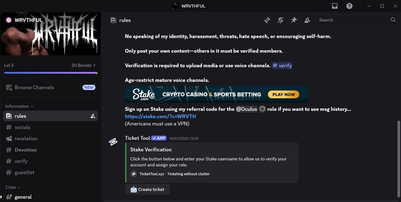 wrvthful nsfw discord server