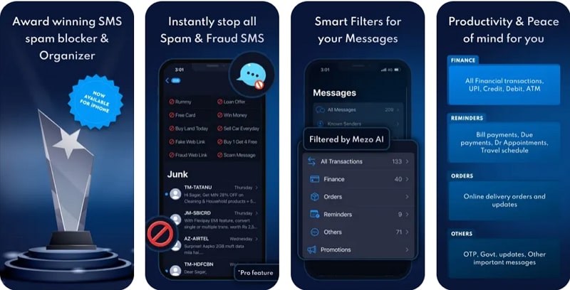 mezo text message blocker 