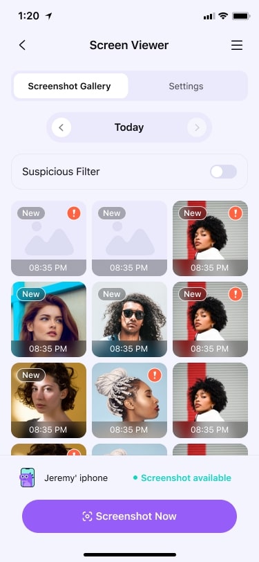 enter screenshot gallery to screenshot now