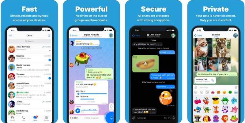 telegram sexting app