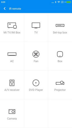 télécommande android - Mi Remote Controller