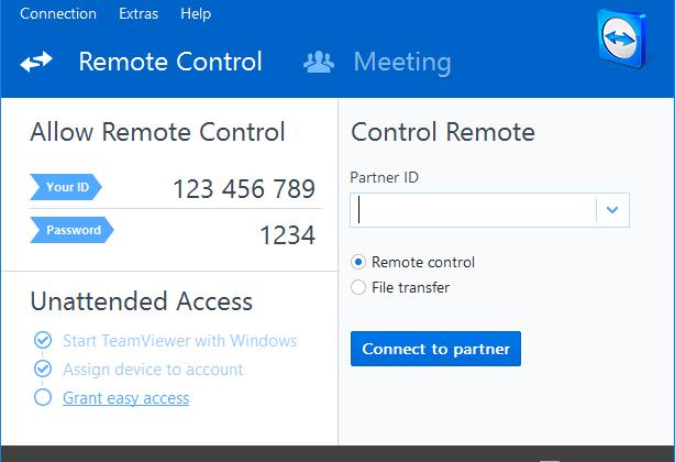 control remoto Android - Team Viewer Remote Controller