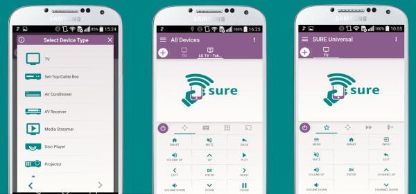 controle remoto android - Sure Controle Remoto Universal