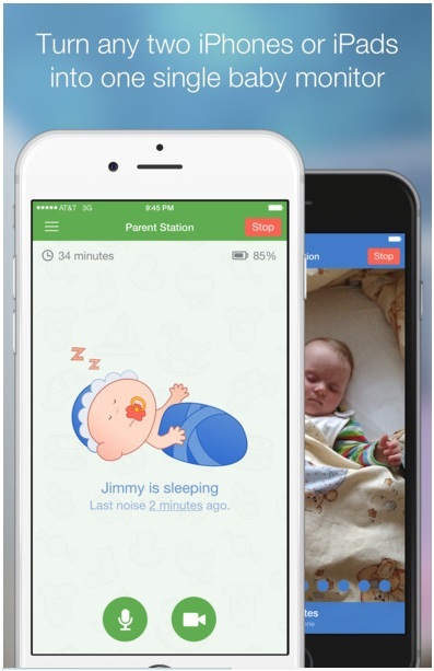 aplicación para monitorear Bebés - Baby Monitor 3G