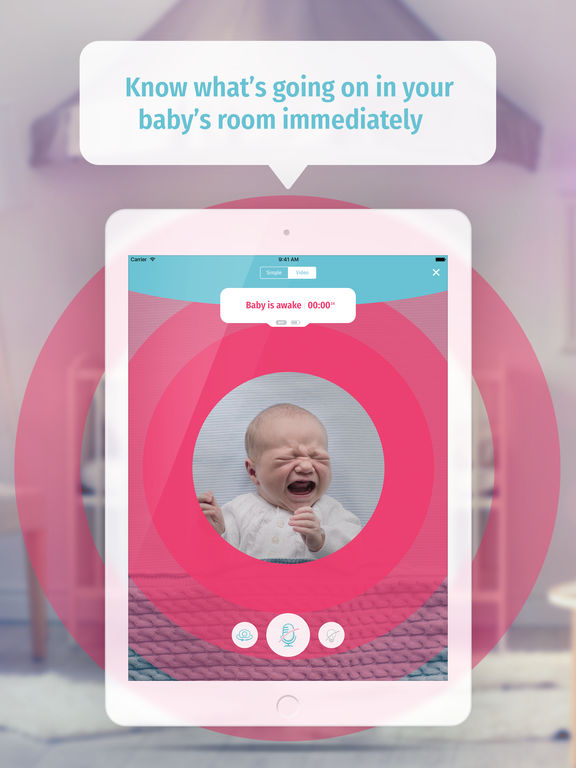 application de moniteur de bébé - Nancy Baby Monitor