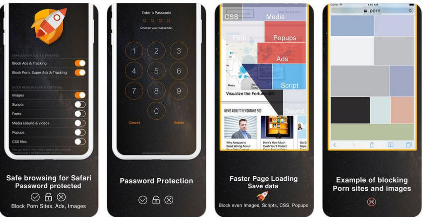 how block porn websites on iphone - Porn & Ad Blocker