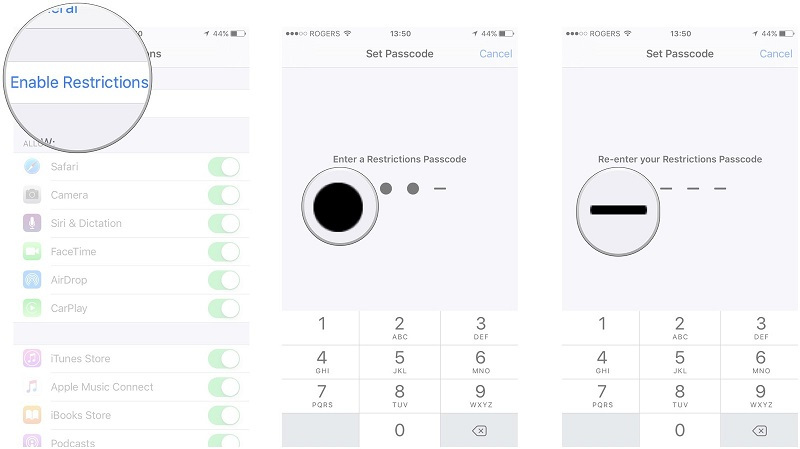 comment bloquer les sites sur iphone