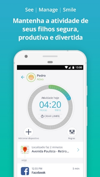 App controle dos pais para android - Qustodio Parental Control App
