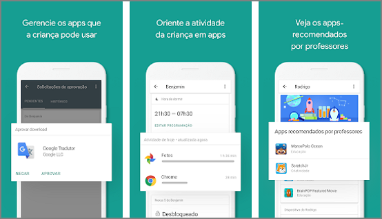 Family Link controle da famíl. – Apps no Google Play