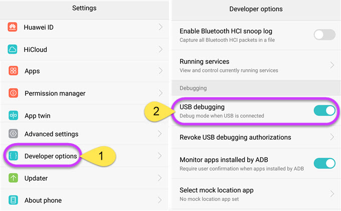 Fernbedienung für Android-Telefon vom PC aus