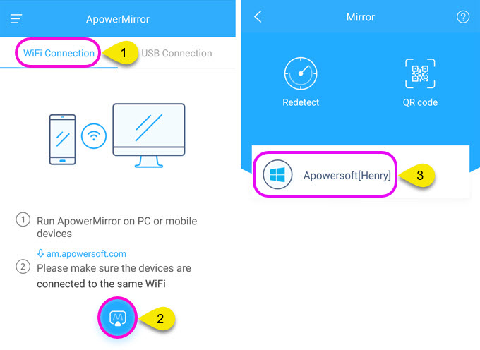 Remote Control Android Phone from PC through Wi-Fi