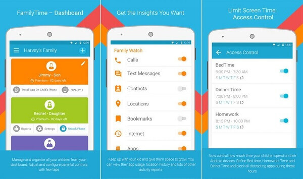 best free parental control app for android - Family Time
