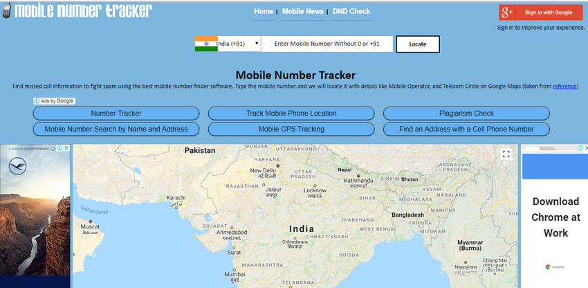 track phone number locations online