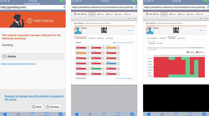 free parental control apps - Net Nanny