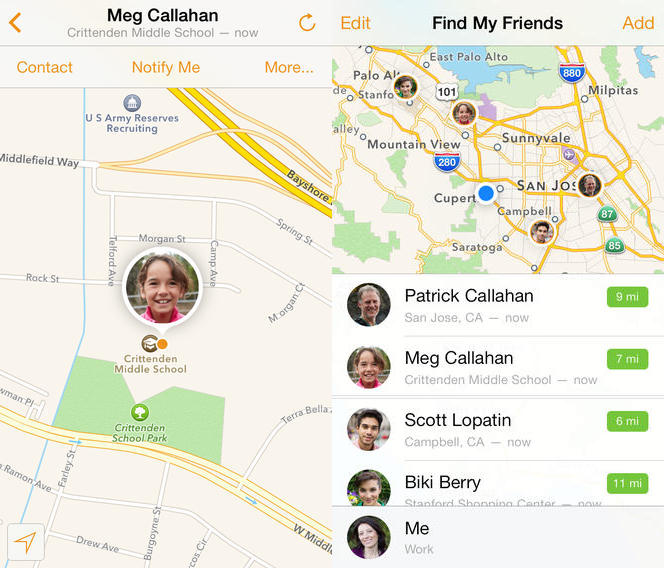 gps tracker - Find My friends