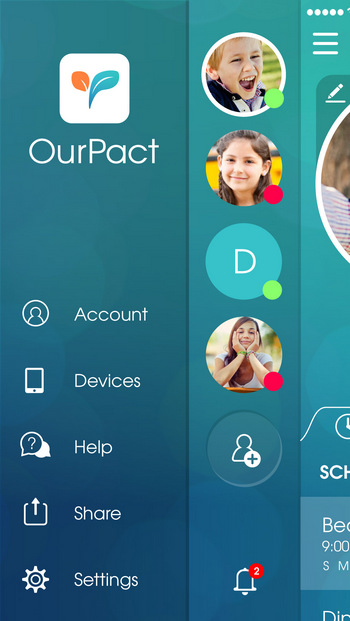 Contrôle parental iOS - OurPact