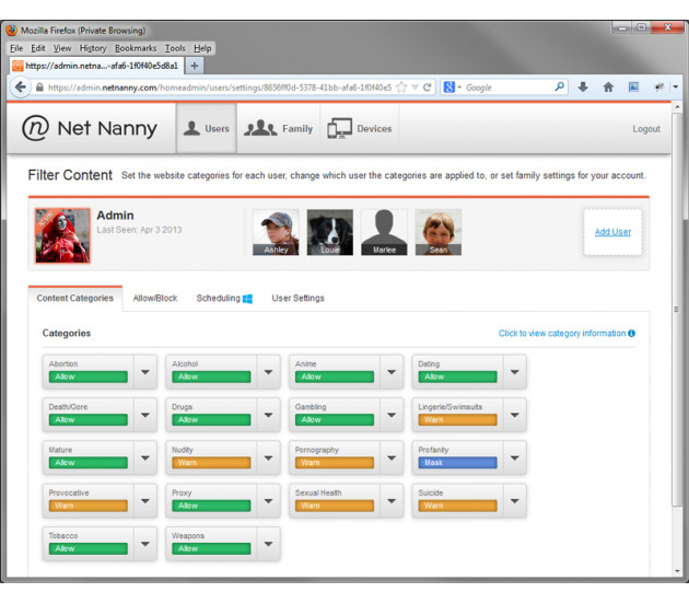 iOS Parental Control - NetNanny iPad Parental Control