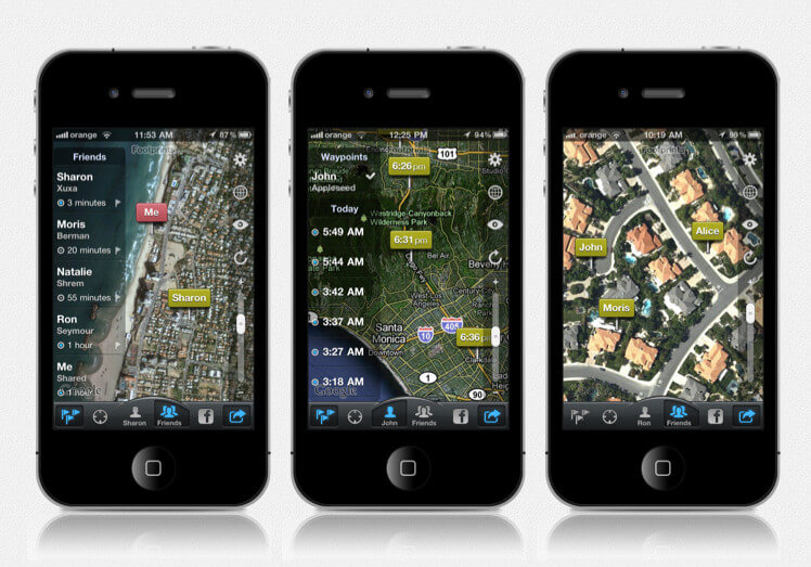 best iphone spy apps - FootPrints Monitoring for iPhone