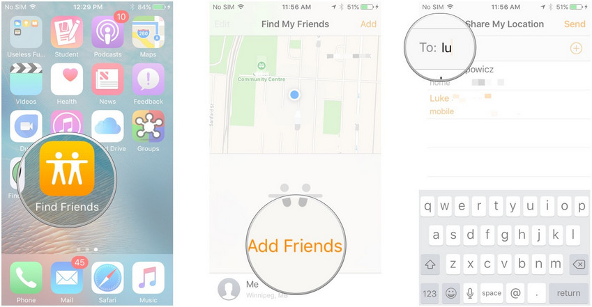 How to Share Location Between iPhone and Android Device