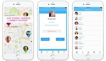 veja a localização do celular Android da criança em nosso iPhone usando o Family Locator
