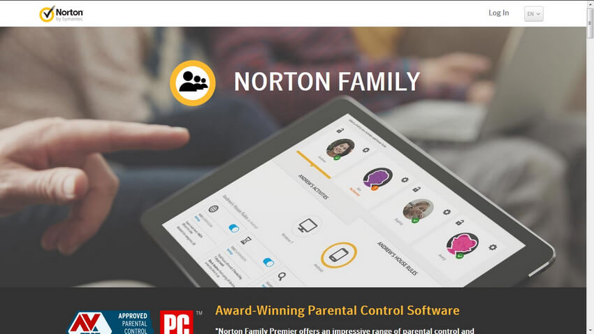 rastrear el telefono de mis niños gratis - Norton Family