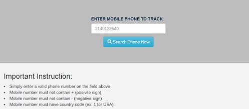 GPS 휴대 전화 탐지기에 의해 무료 온라인에 대한 휴대 전화를 추적