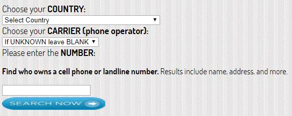 uae landline number tracking