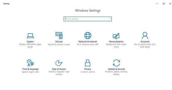 Windows 10 parental controls - Step up microsoft account settings