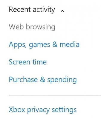 controles parentales de Windows 10