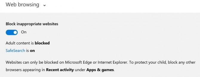 Windows 10 parental controls: block websites on windows 10