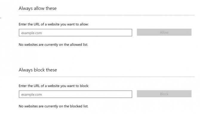 how to block adults websites in windows 10